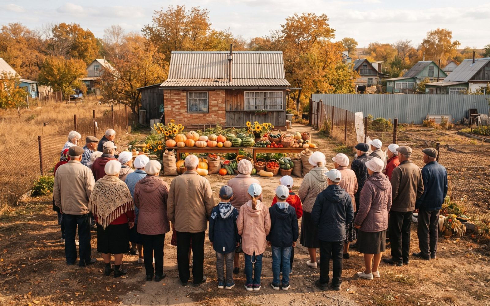 Садоводы на конкурсе урожая